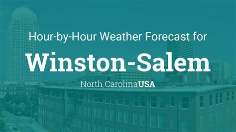 hourly weather winston salem|More.